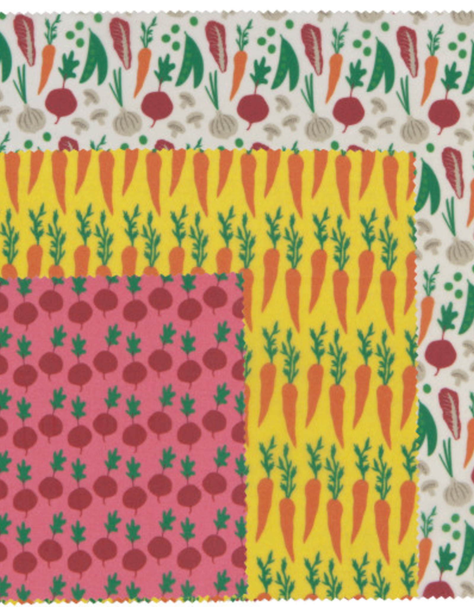 Beeswax Wrap-Veggies Set 3