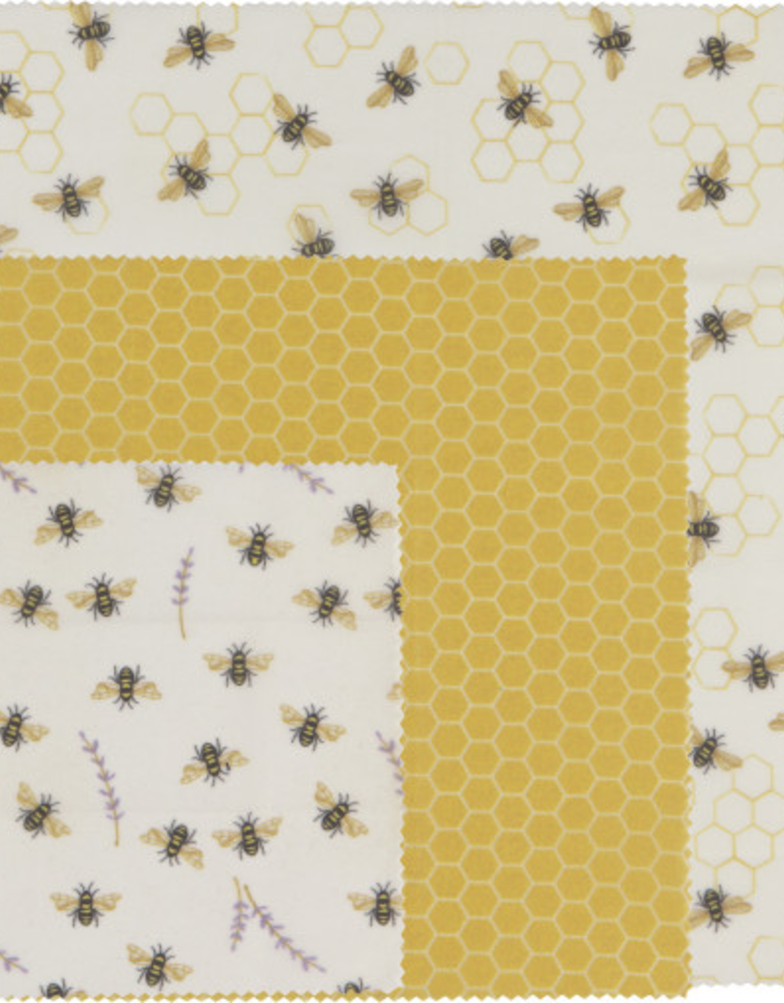 Beeswax Wrap-Bees Set 3