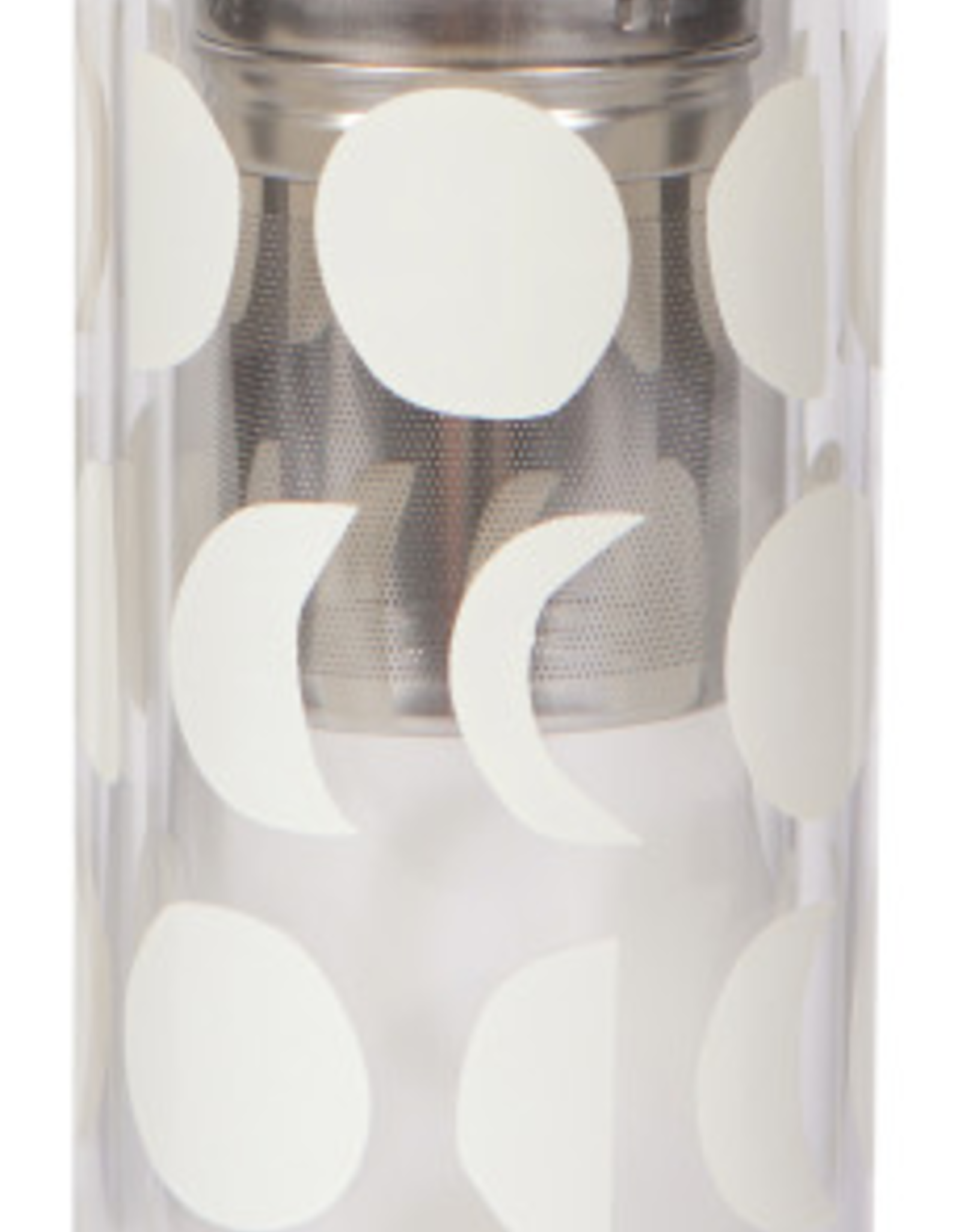 Tea Infuser - White Moons