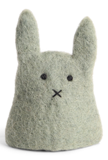 Egg Cozy Cover Green Bunny, Fair Trade