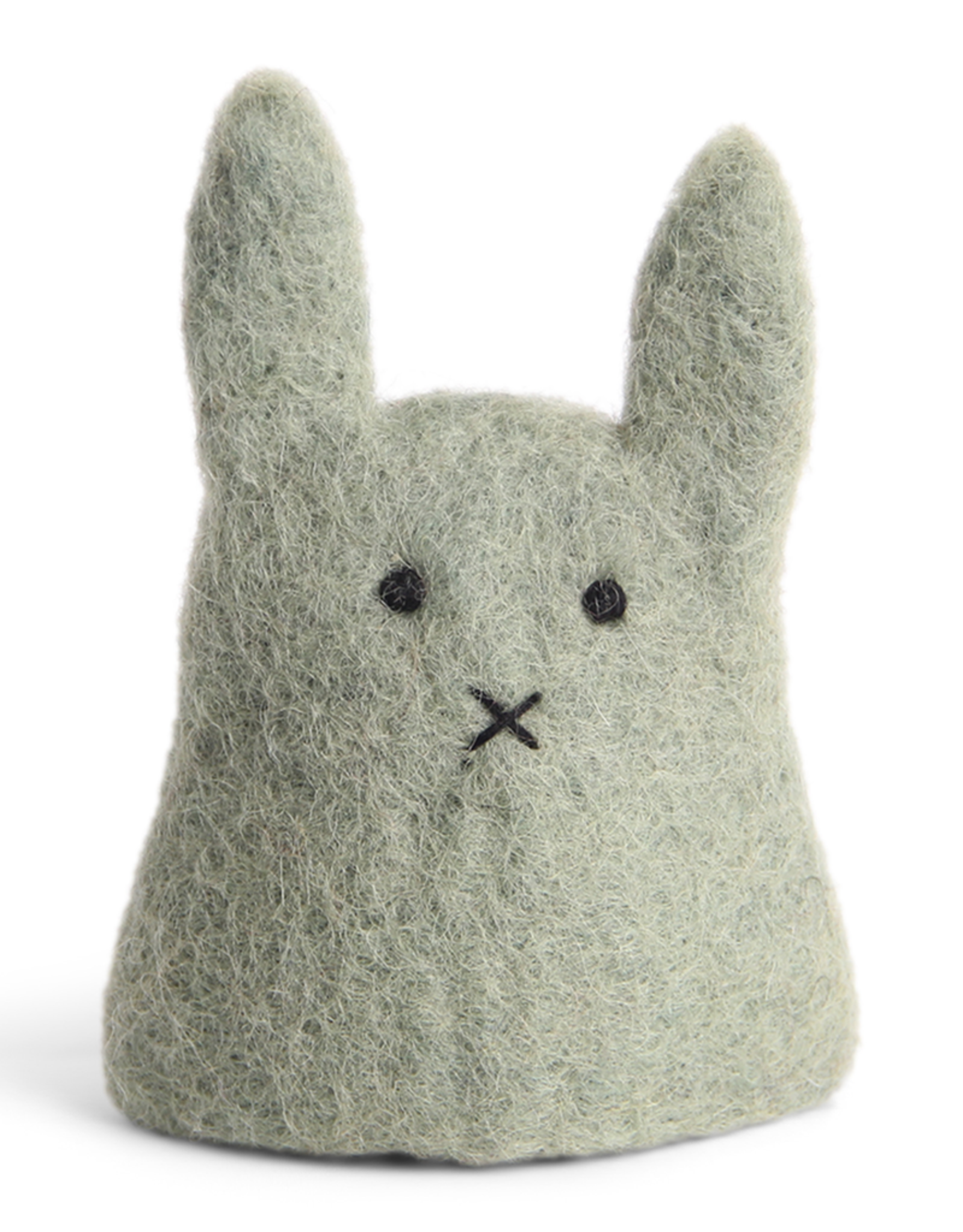 Egg Cozy Cover Green Bunny, Fair Trade