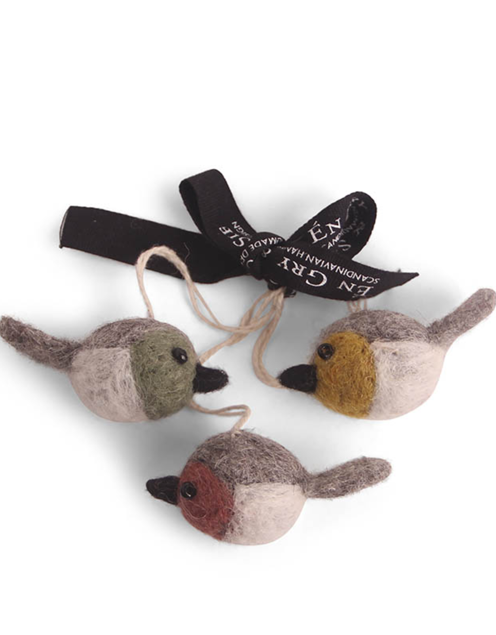 Felted Mini Birds, Set 3