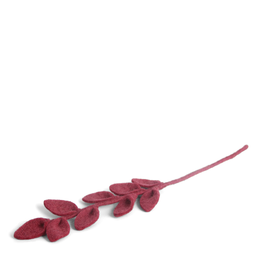 Felt Leaf Branch Red