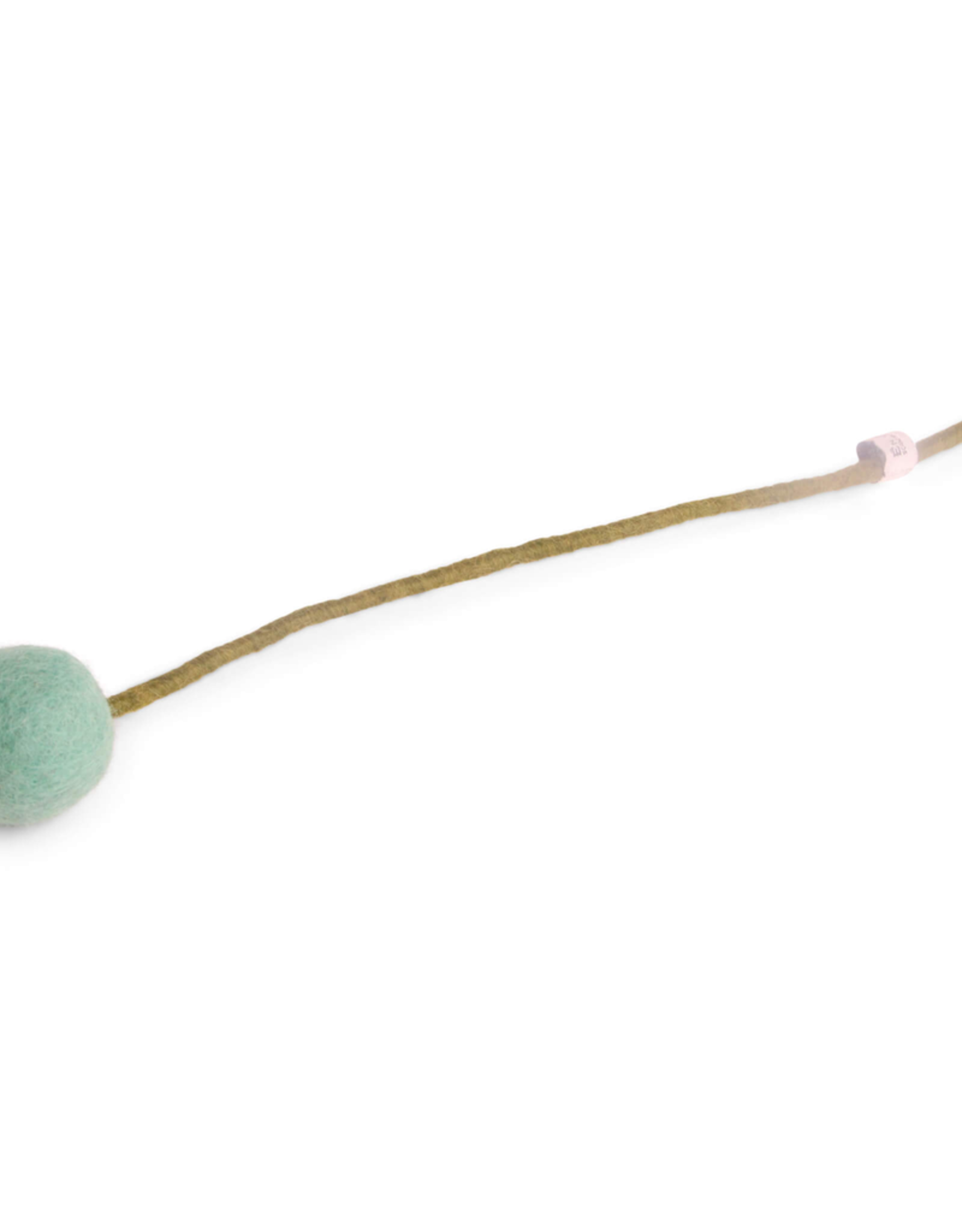 Felt Flower Ball Large - Aqua