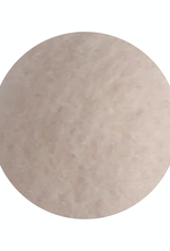 Felt Ball Flower Small - White