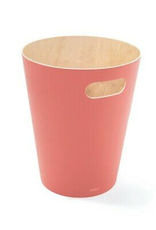 Woodrow Waste Bin - Coral