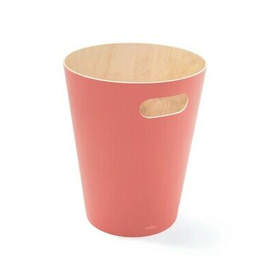 Woodrow Waste Bin - Coral