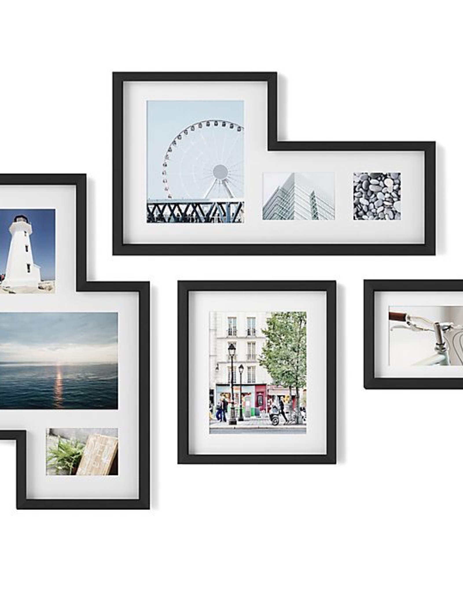 Mingle Gallery Frames Black - Set 4