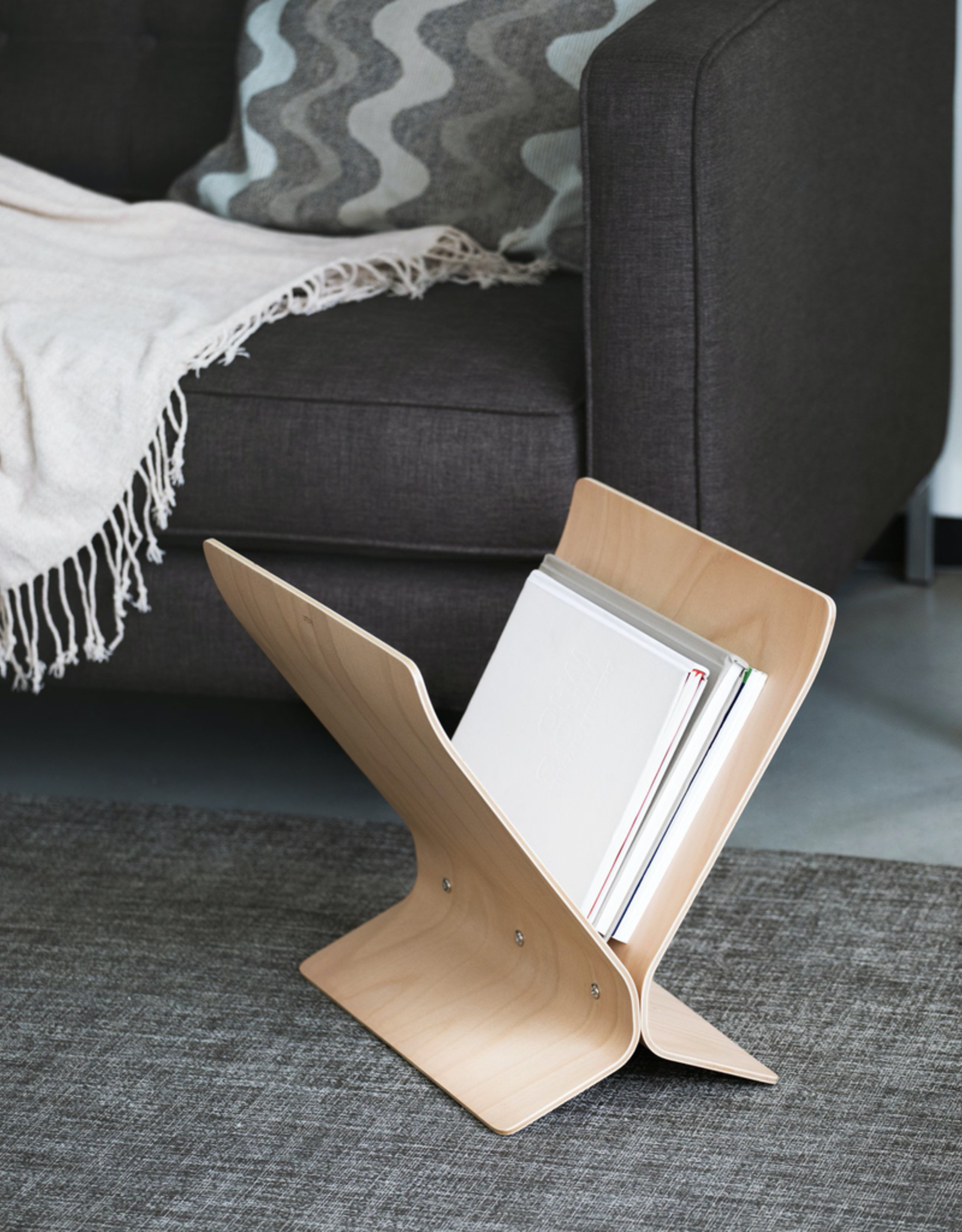 Arling Magazine Rack Natural