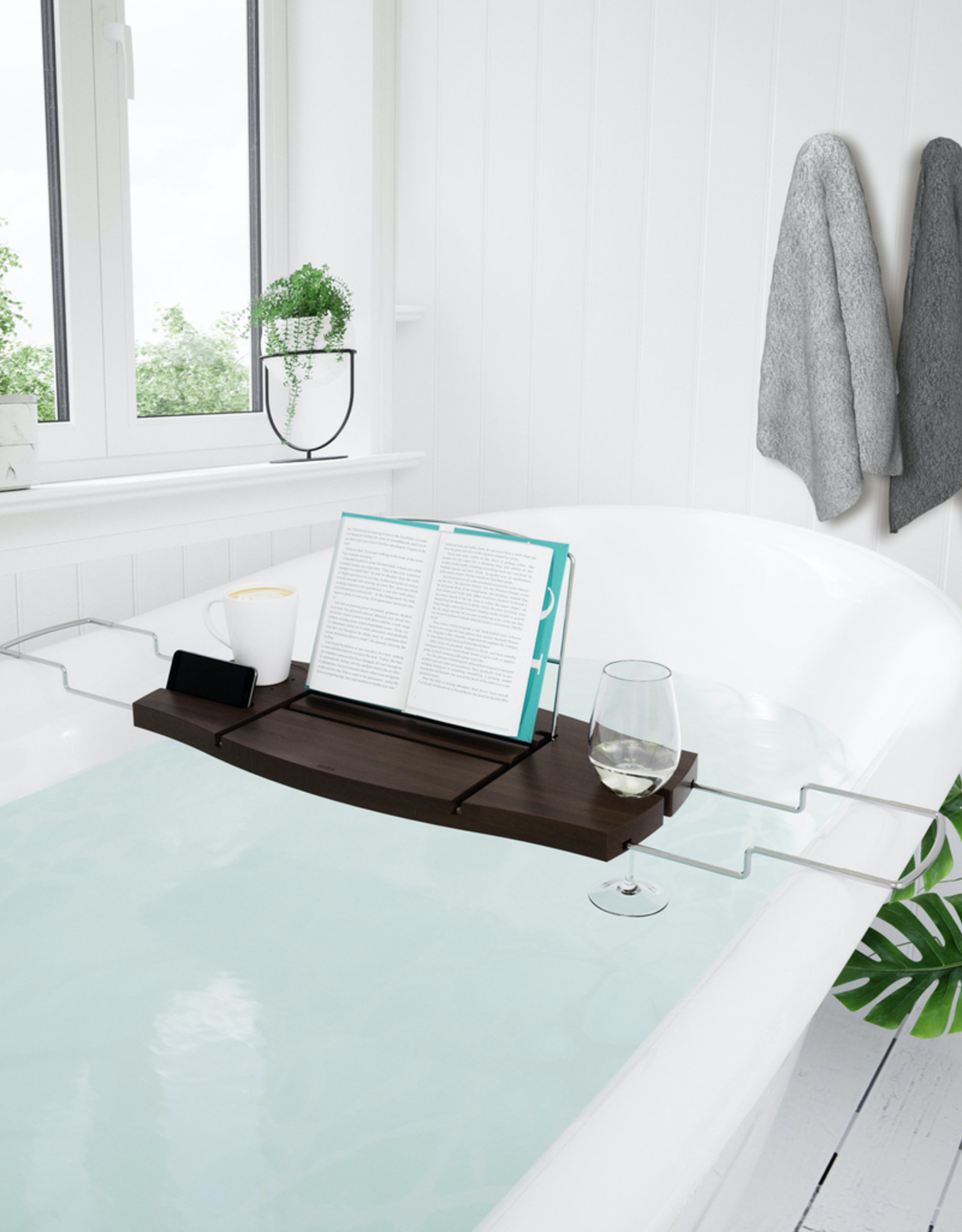 Aquala Bathtub Caddy - Walnut