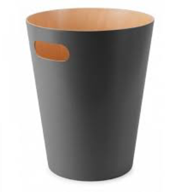 Woodrow Waste Bin - Charcoal