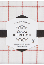 Heirloom Tea Towel-Clay Set 2