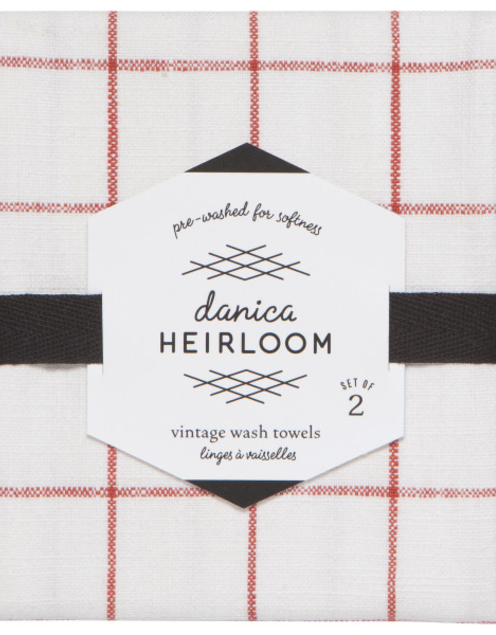 Heirloom Tea Towel-Clay Set 2