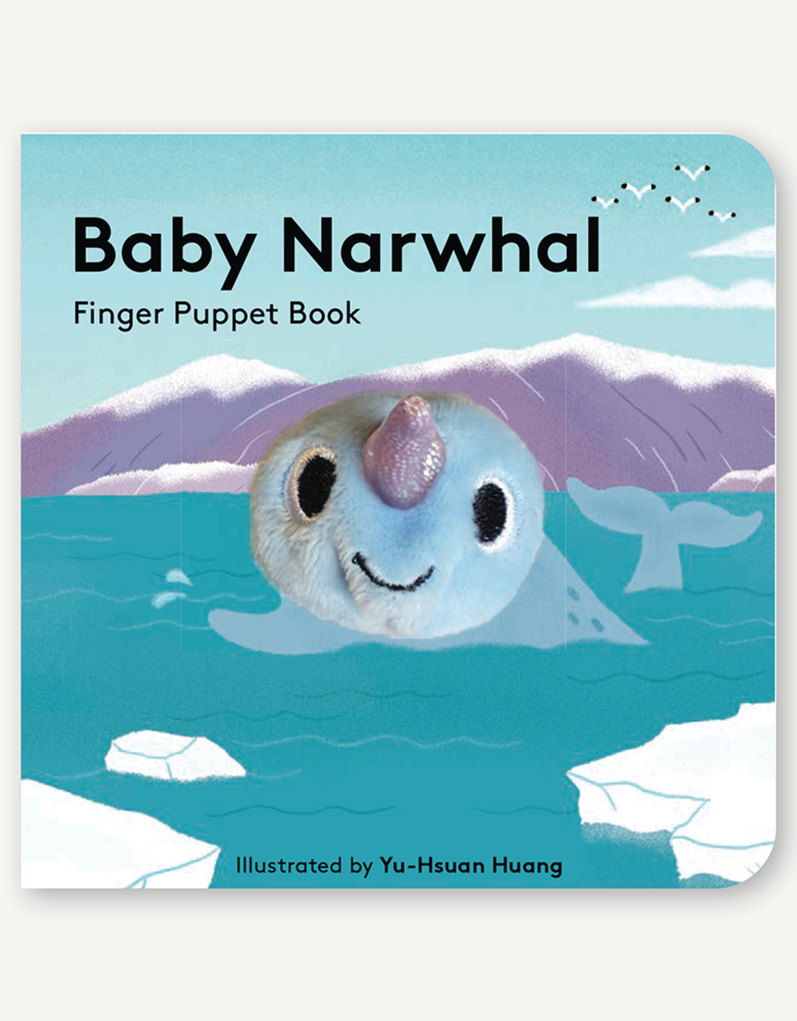 Baby Narwhal Finger Puppet Book