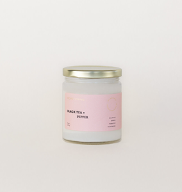 Homecoming Candles-Black Tea + Pepper Soy Candle
