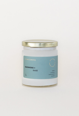 Homecoming Candles-Oakmoss And Sage Soy Candle