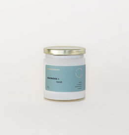 Homecoming Candles-Oakmoss And Sage Soy Candle
