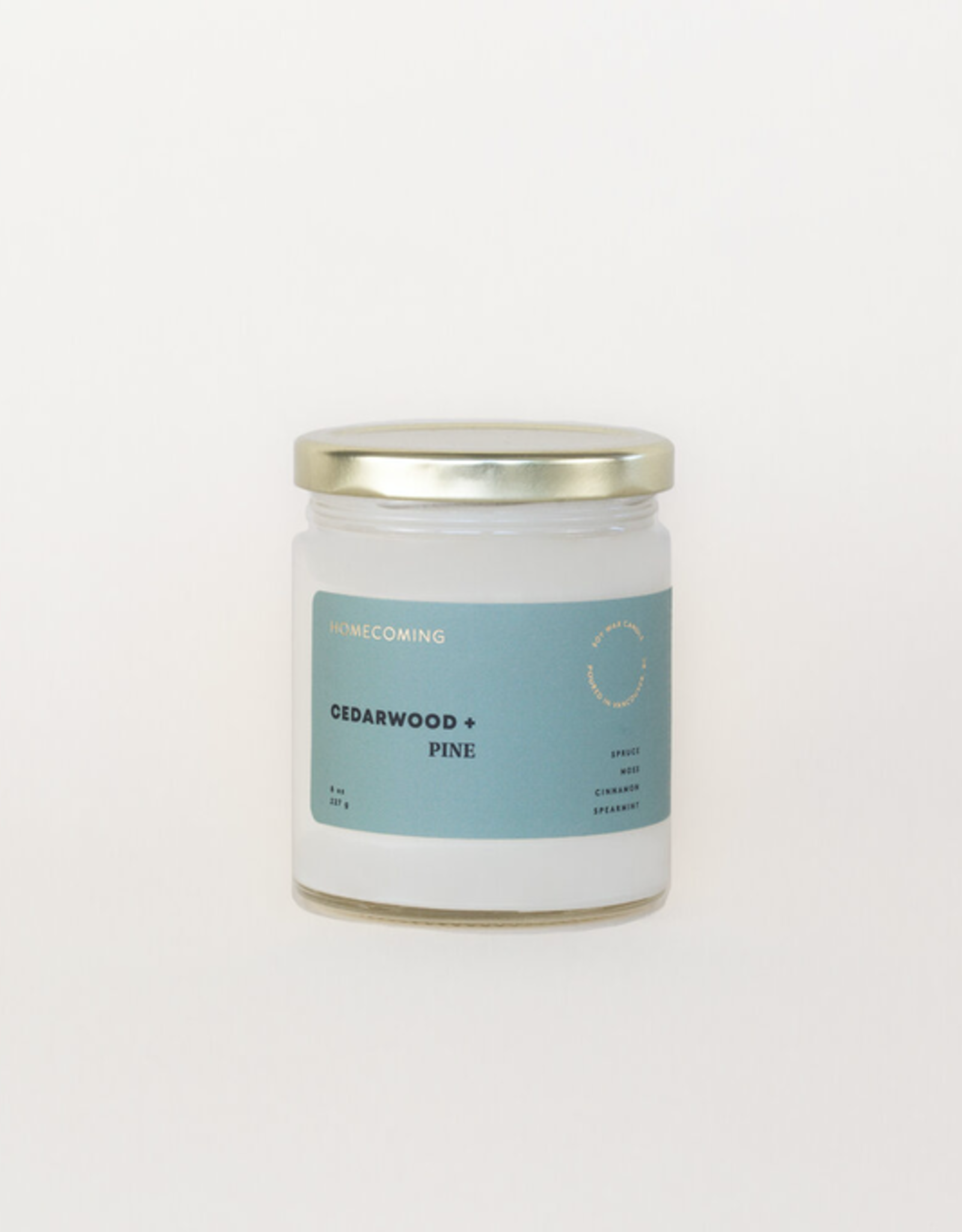 Cedarwood And Pine Soy Candle