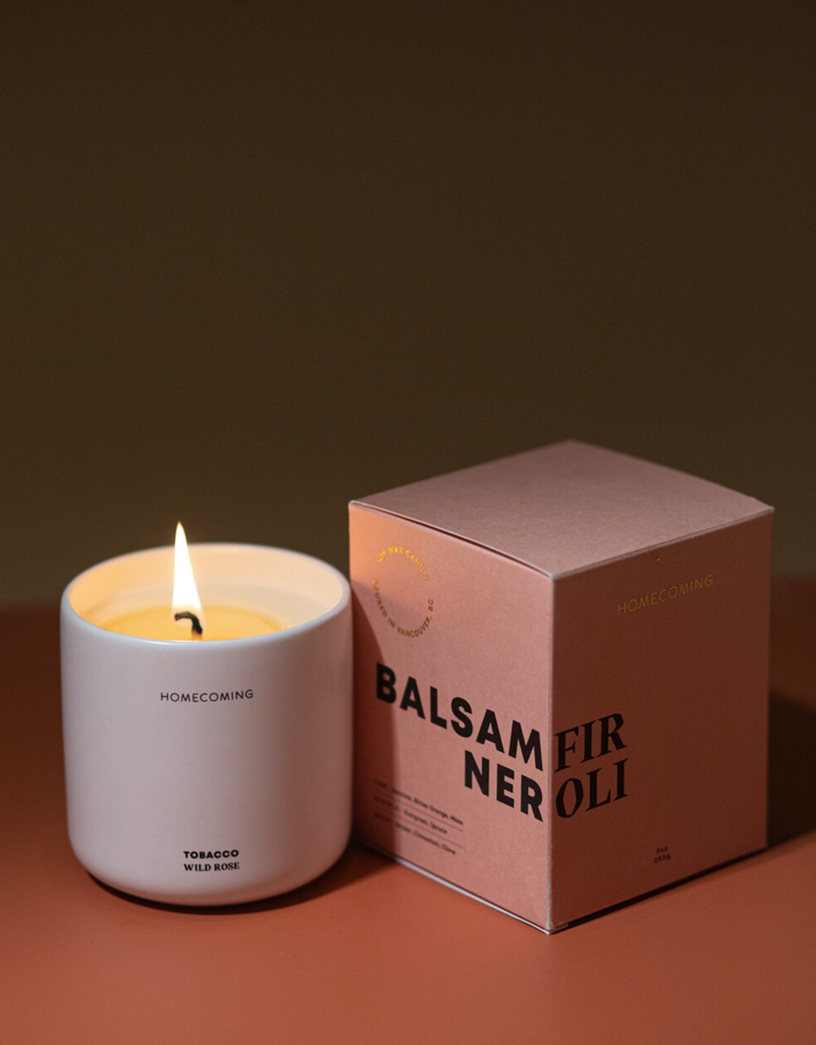 Balsalm Fir Neroli Deluxe Ceramic Candle