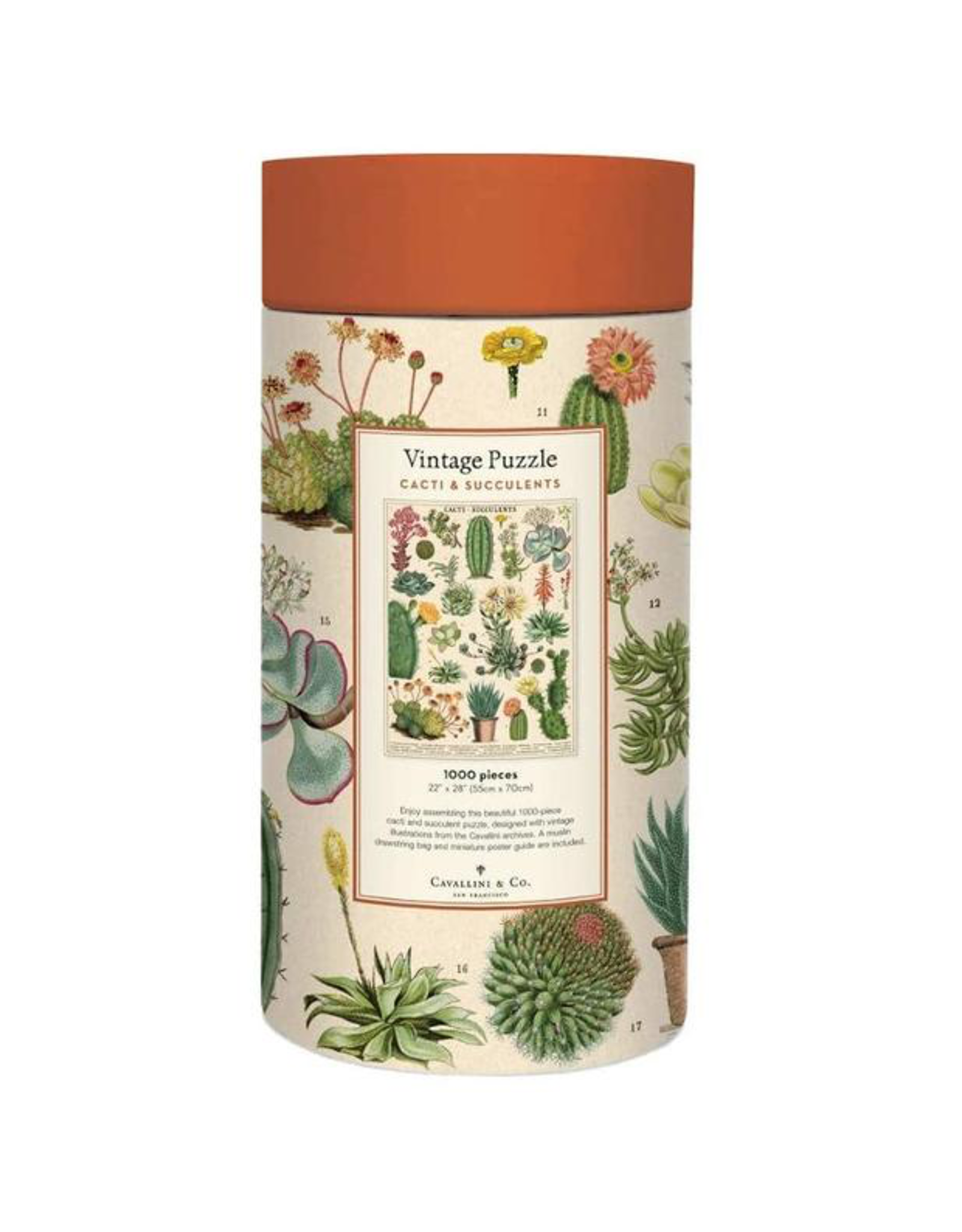 Cacti & Succulents 1000 Piece Puzzle