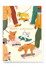 Skateboarding Dogs
