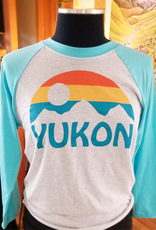 Retro Yukon Sun Baseball T Unisex Sizing