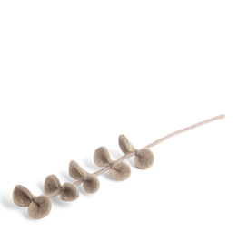 Felted Leaf Branch Rounded