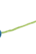 Felt Ball Flower Blue - Large