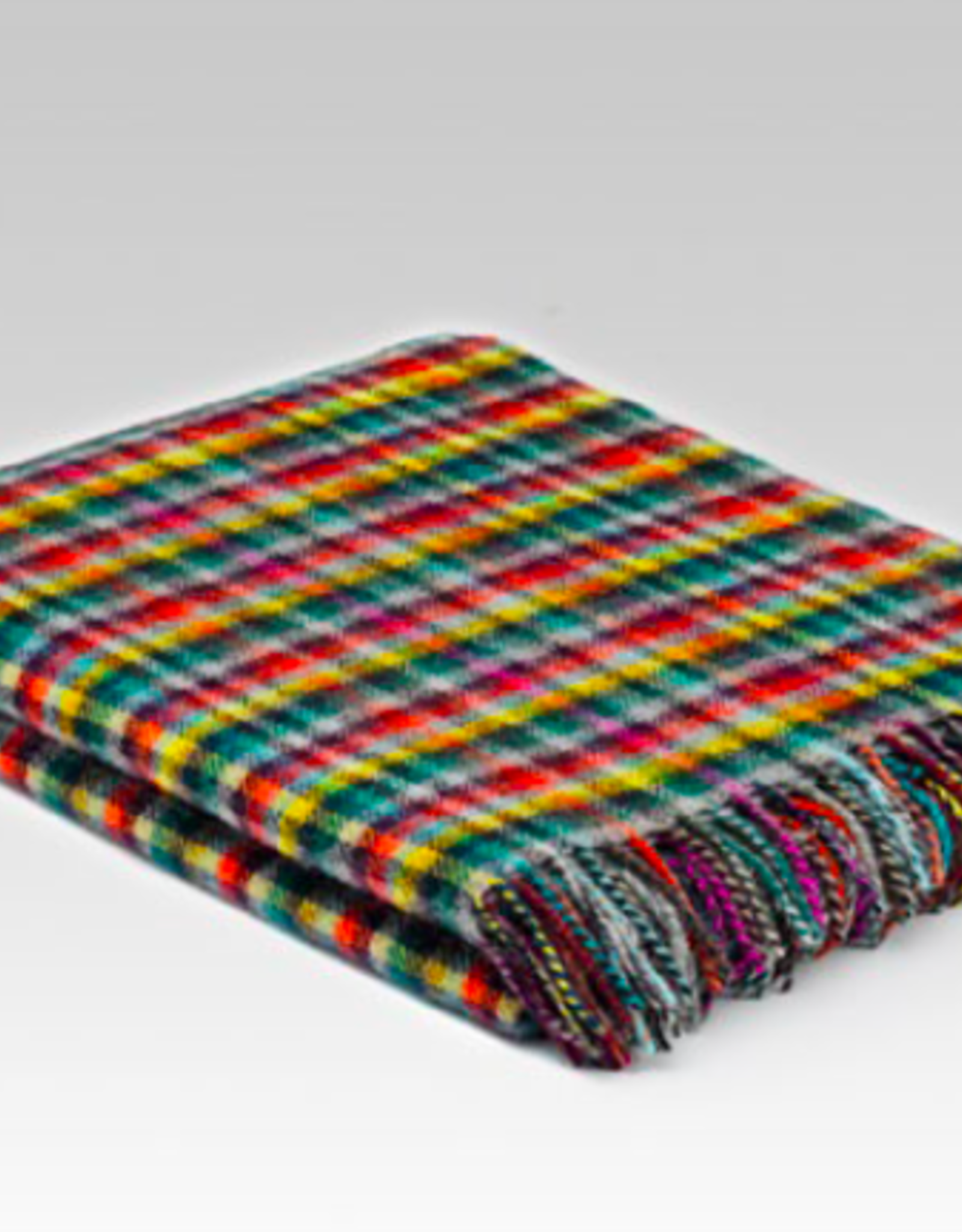 Geranium Wool Blanket, Ireland