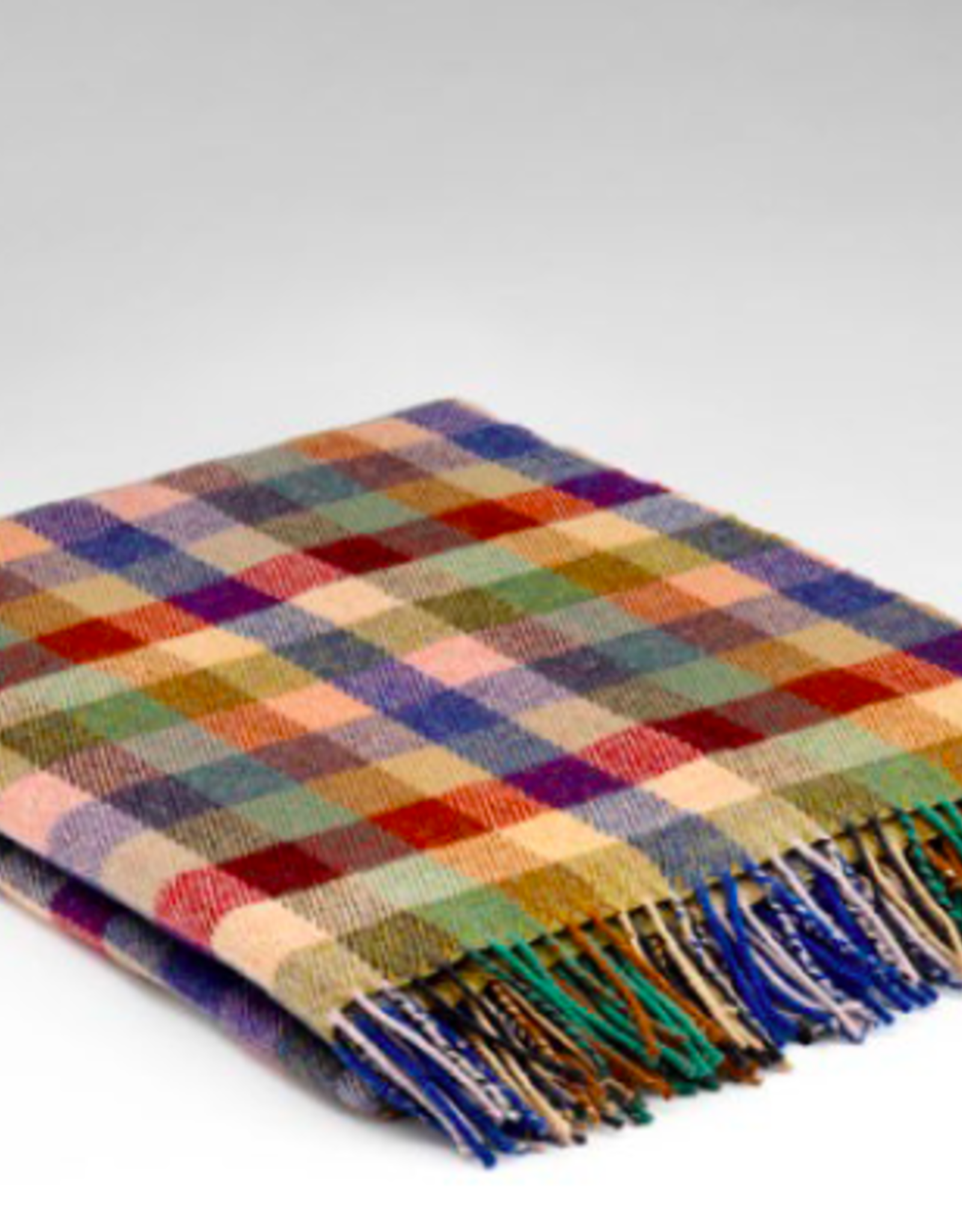 City Plaid Wool Blanket, Ireland