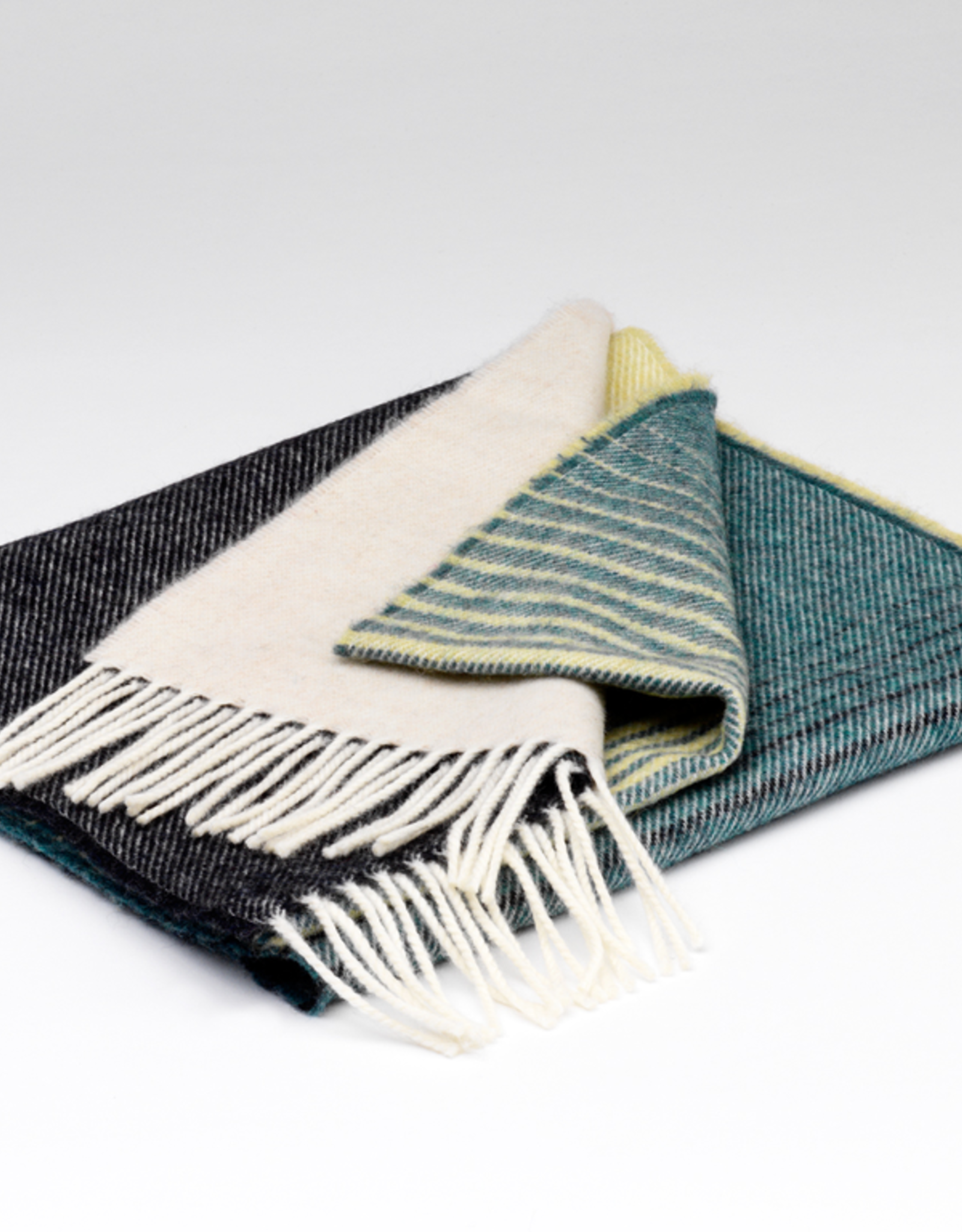 Irish Lambswool Scarf, Jasmine Ombre