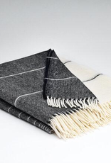Charcoal Ombre Alpaca/Wool Blanket, Ireland