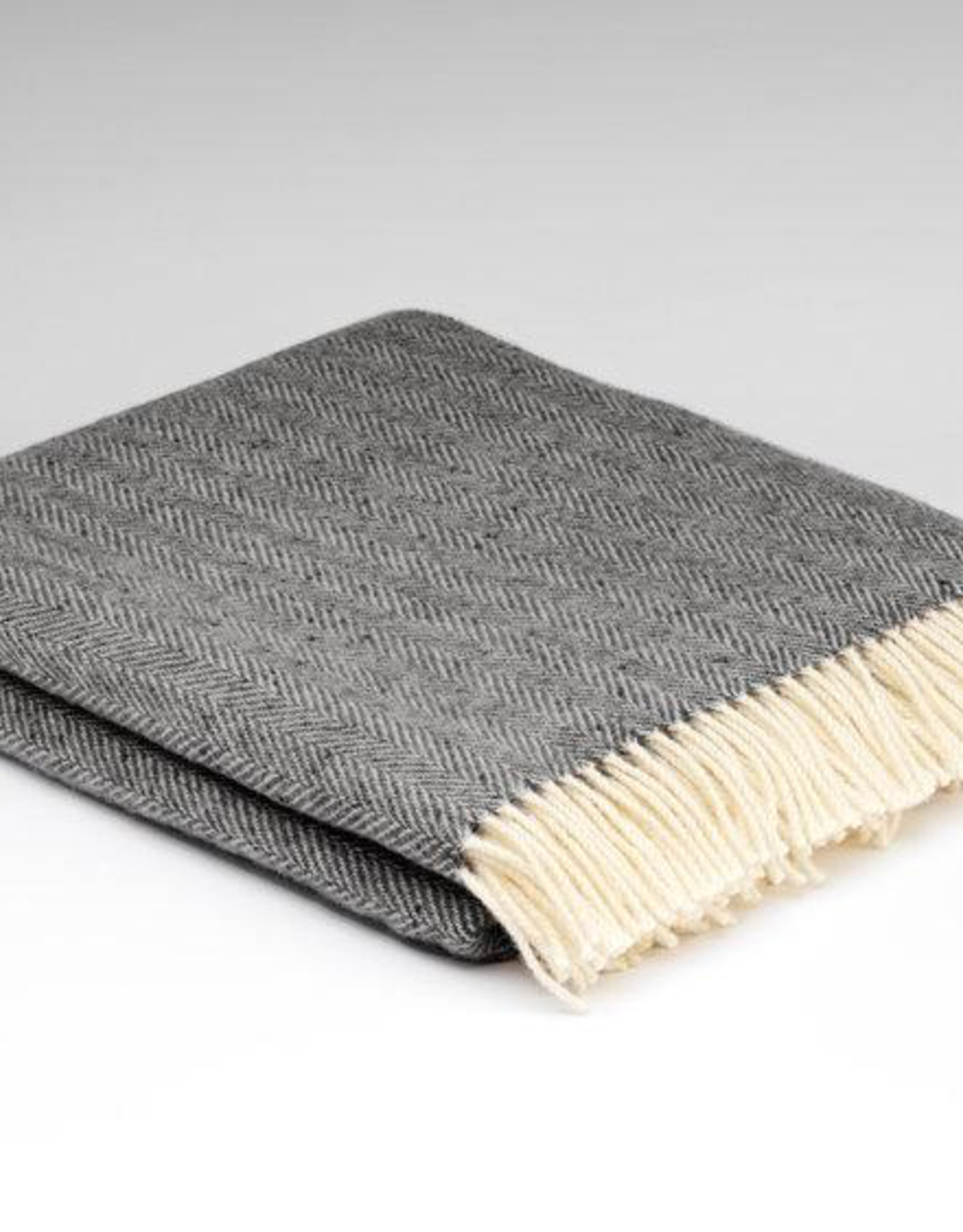Irish Heritage Wool Blanket, Storm