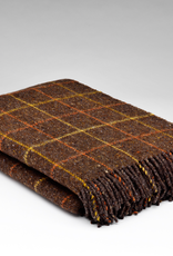 Cabin Multicheck Wool Blanket, Ireland