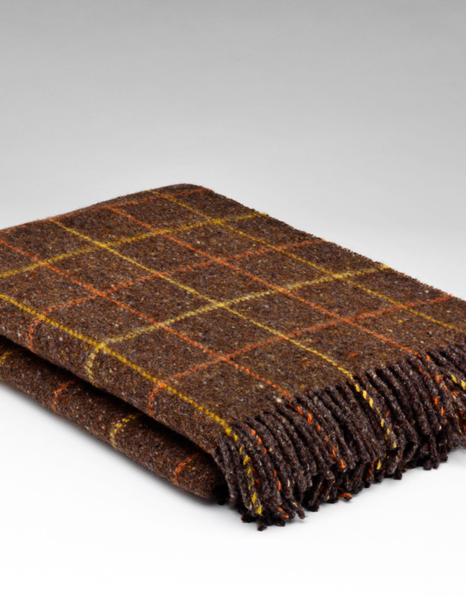 Cabin Multicheck Wool Blanket, Ireland
