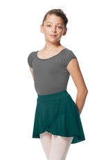 Lulli Dancewear Natasha Mesh Pull-on Wrap Skirt