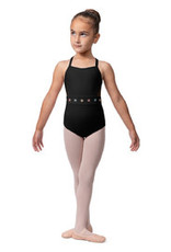 Bloch Children's Open Back Cami Flower Leotard