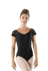 Ballet Rosa Josephine Cap Sleeve  Lace Leotard