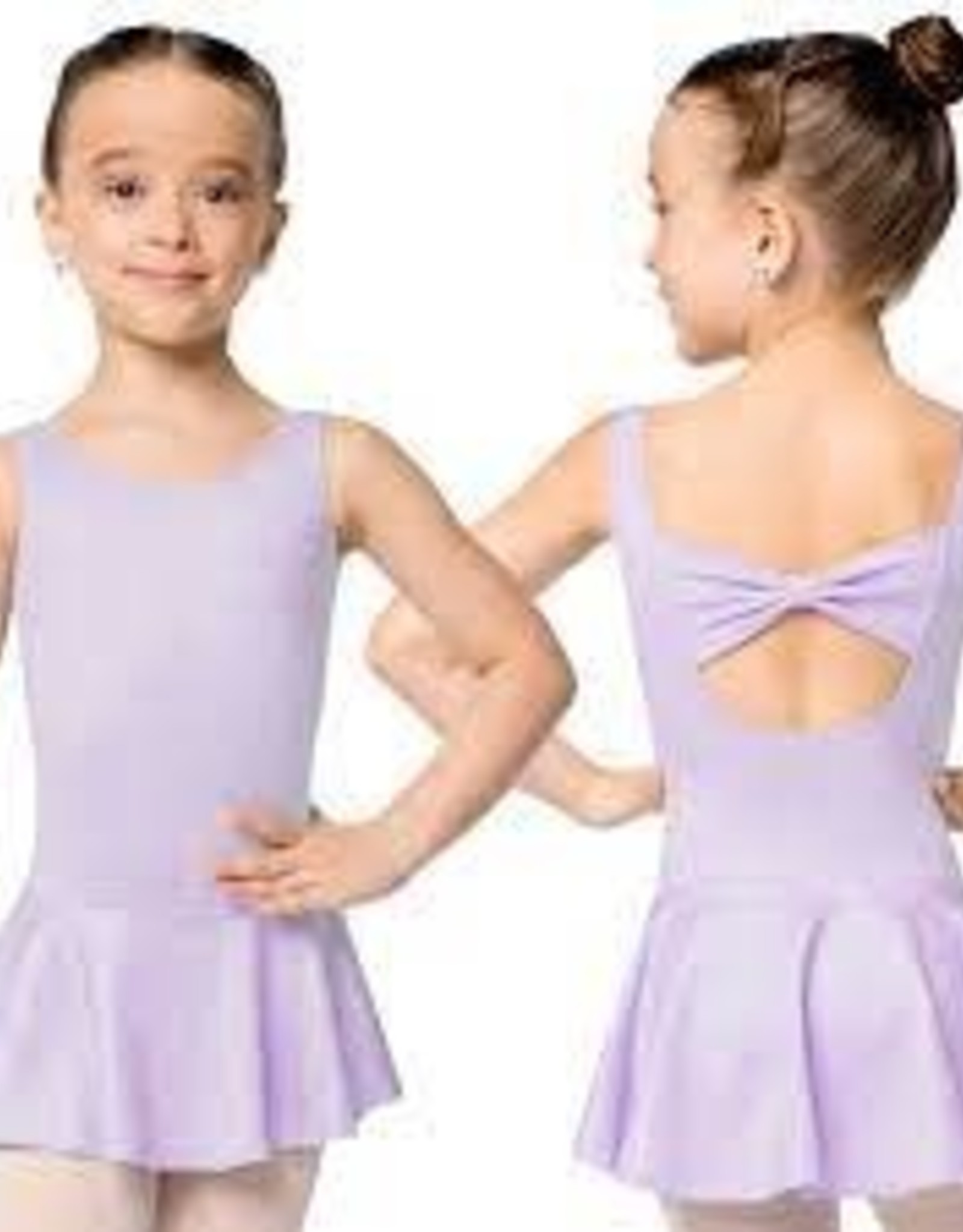 So Danca Child Tank Dance Dress w/Bow Back
