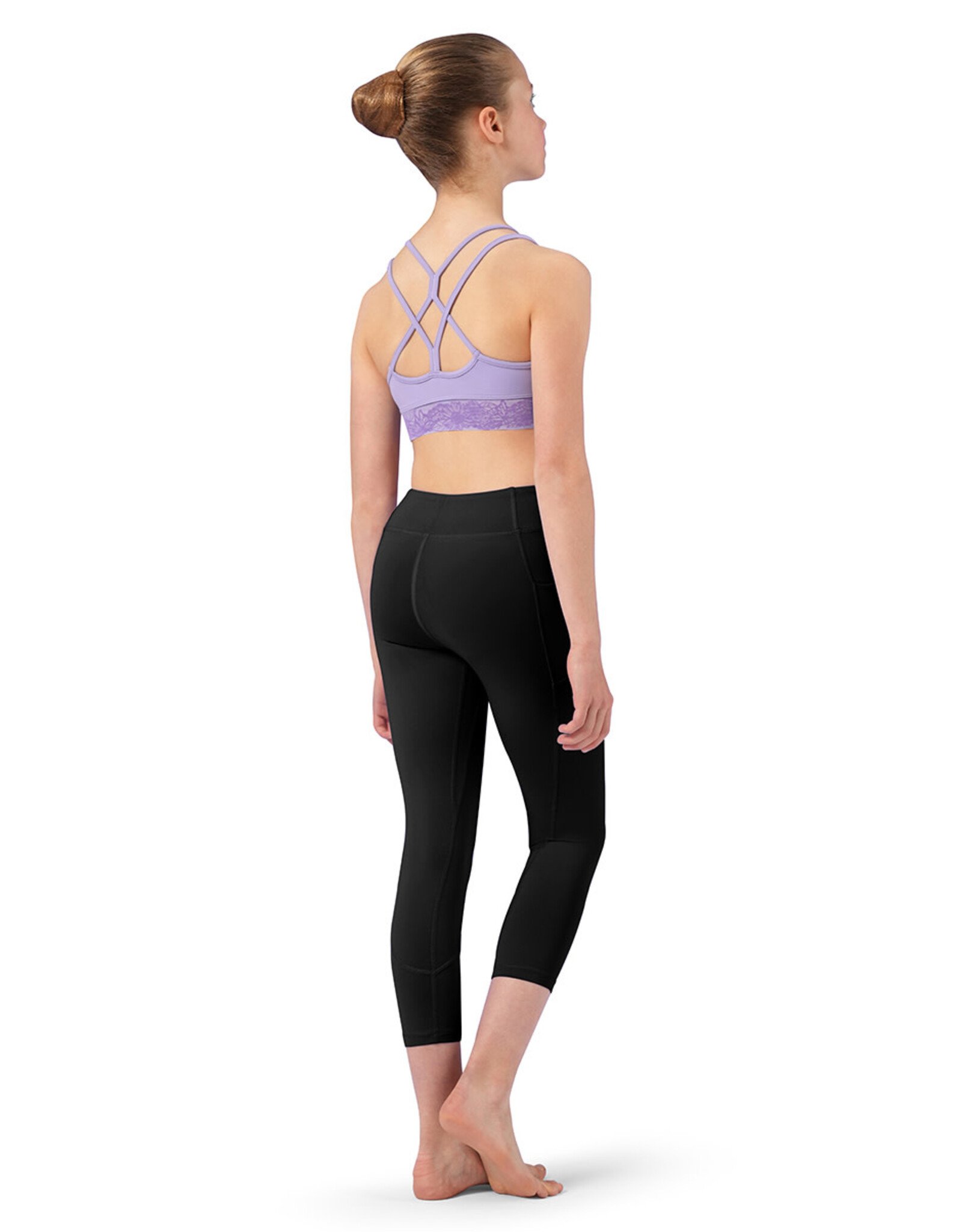 Bloch Technique Rib Panel Legging TST1711 : Dance Max Dancewear