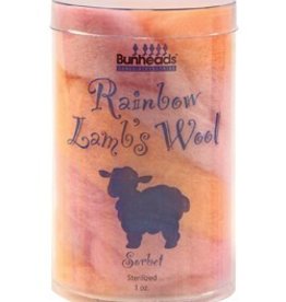 Bunheads Rainbow Lambs Wool Sorbet 1 oz