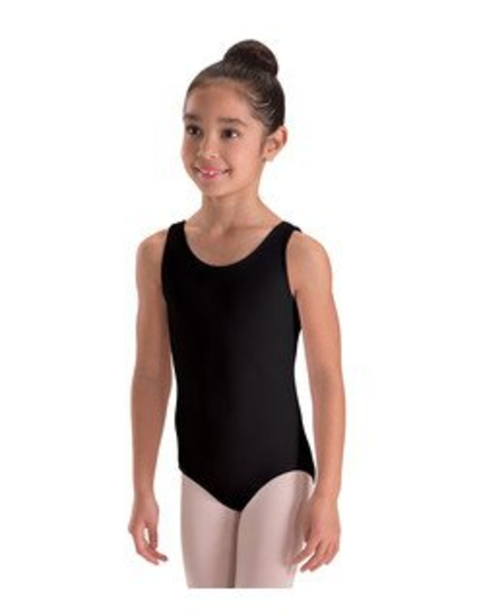 Motionwear Child Heart Back Tank Leotard in Silkskyn