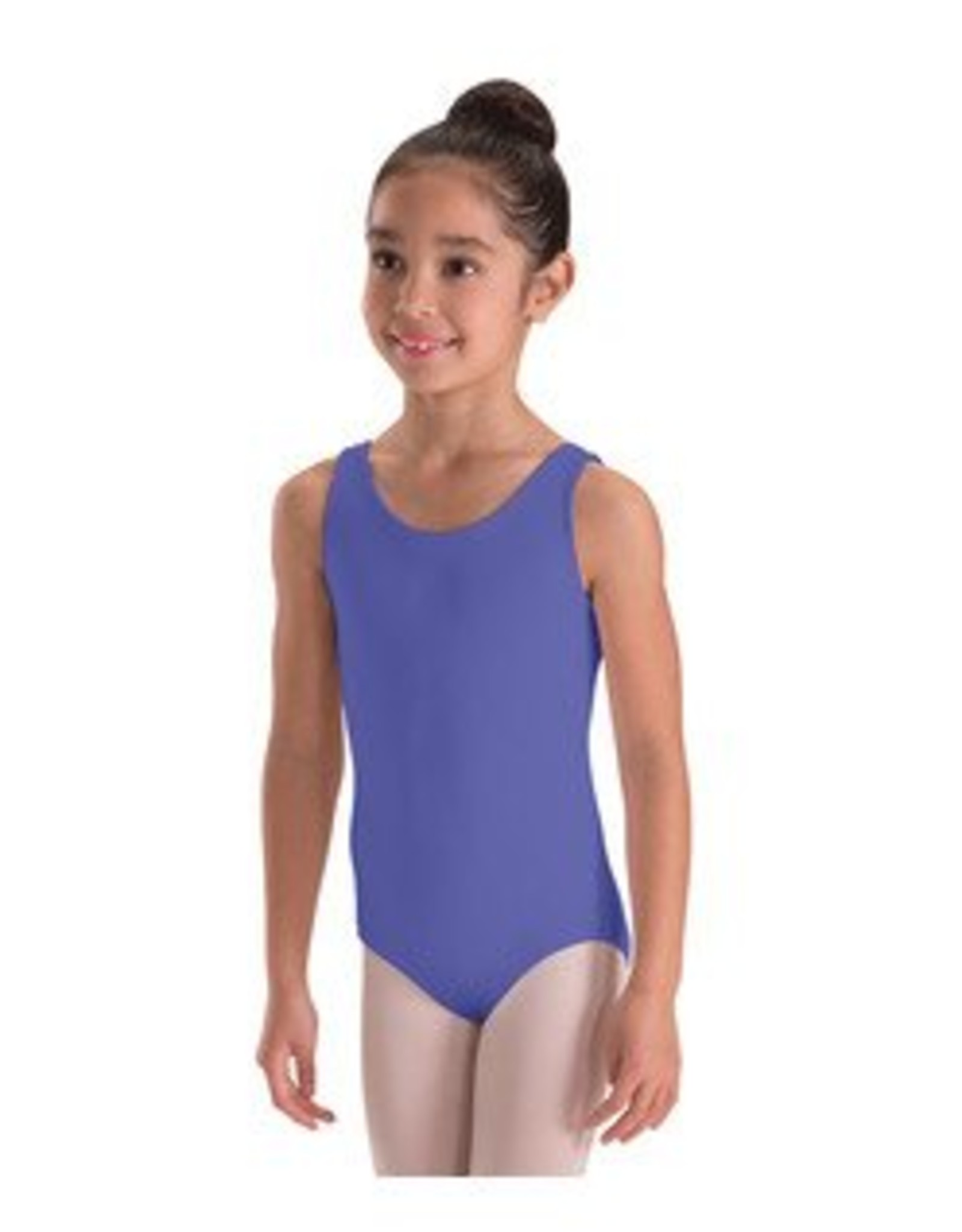 Motionwear Child Heart Back Tank Leotard in Silkskyn