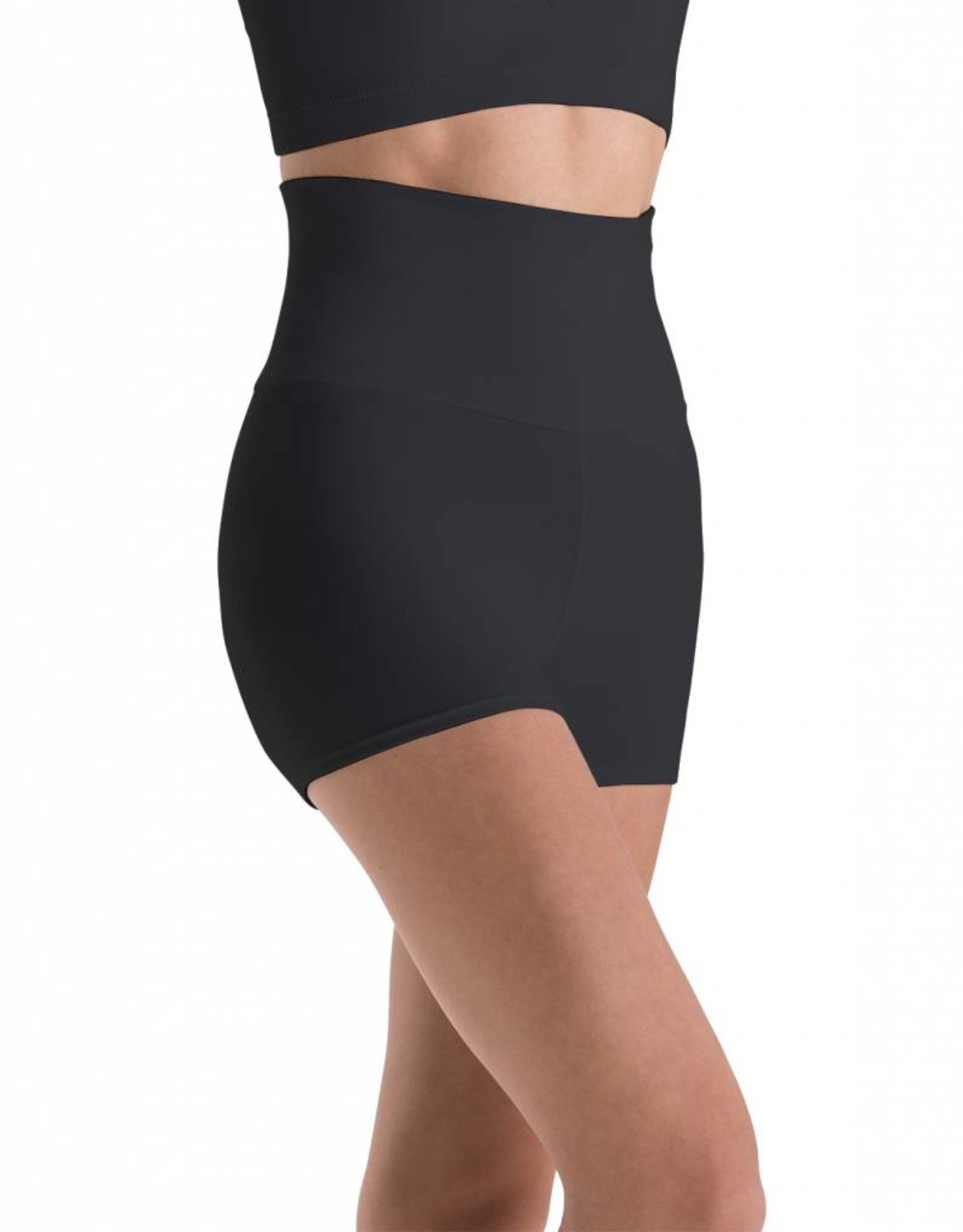 Motionwear Adult High Waist Shorts - SOLEUS DANCE & FITNESS WEAR