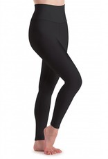 Flat Waist Capri Leggings