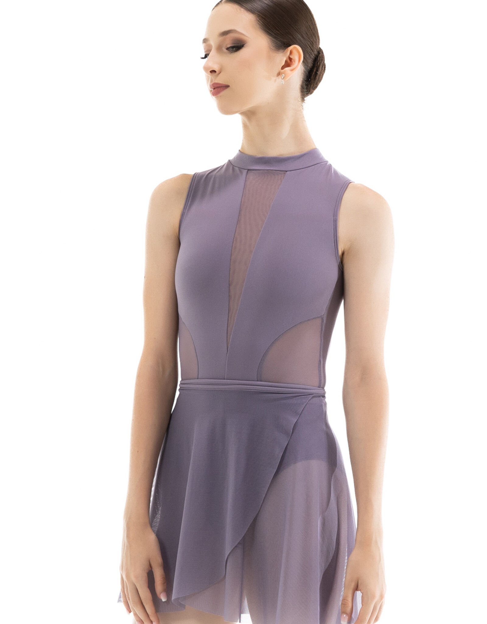 Nikolay Tai Clara Mesh skirt with ties