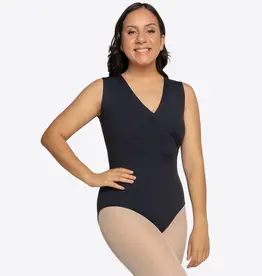 So Danca Curvy - Mock Wrap Front Leotard