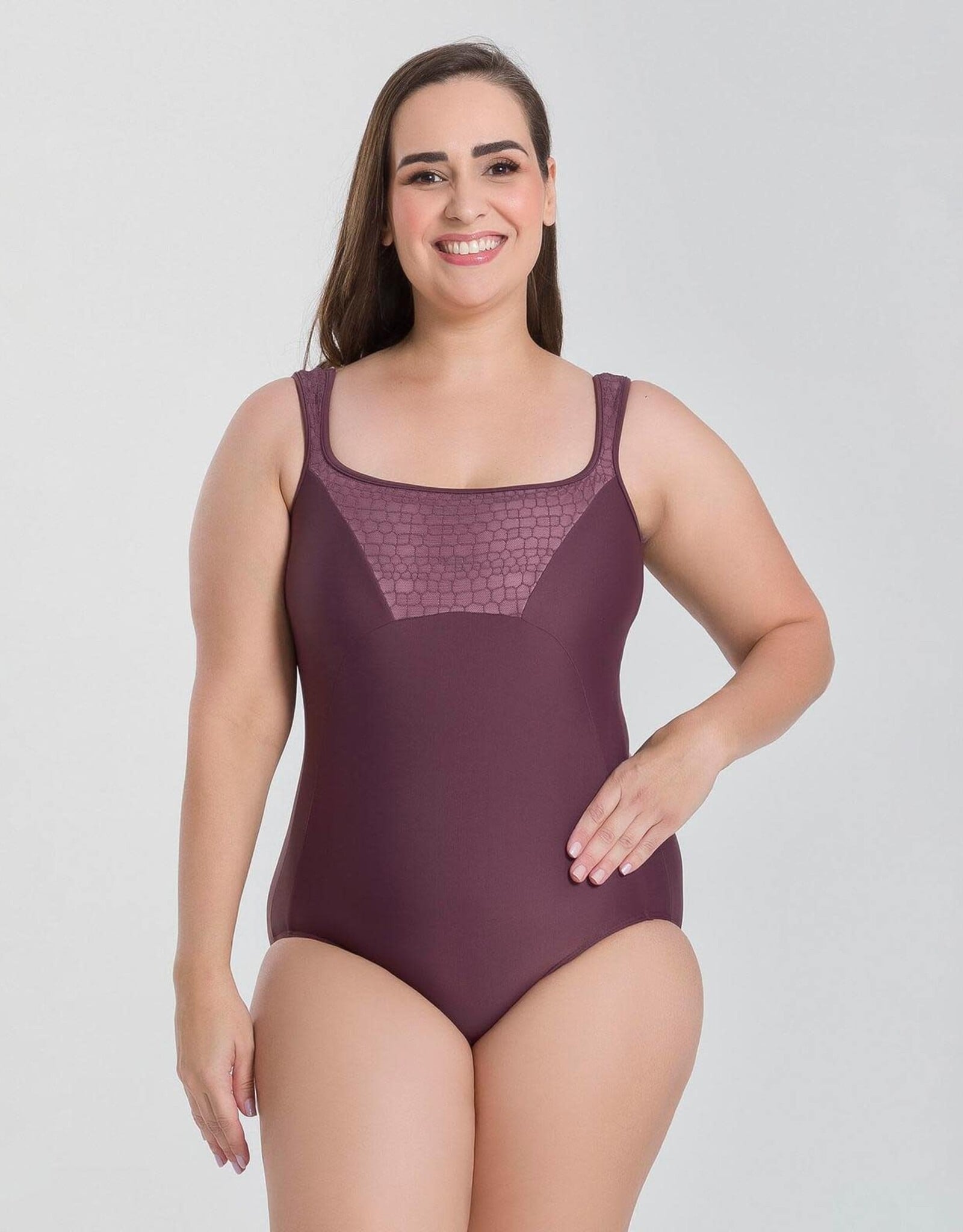 So Danca Curvy - Michaelina Two Tone Tank Leotard