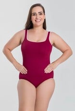 So Danca Curvy - Zuriel Two Tone Square Neck Leotard