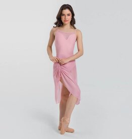 So Danca Alicia Mesh Knee Length Skirt